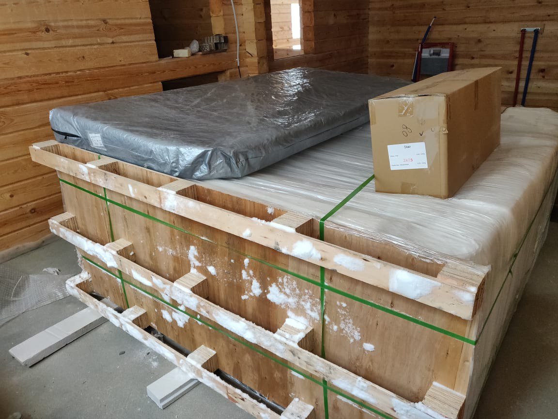 Лучшее решение для уюта и расслабления: Гидромассажный спа-бассейн MEXDA WS-598 Lite в новом доме молодой семьи