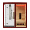Инфракрасная сауна Mexda WS-1810 красный кедр 2000*1000*2100